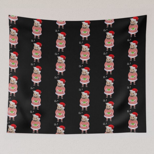 Item preview, Smudge the cat Christmas - Funny memes designed and sold by MiSou Shop.