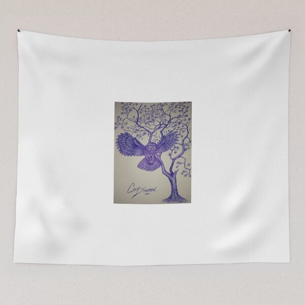 Item preview, Its an owl, and a tree designed and sold by corydiamond.