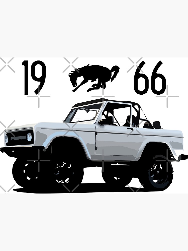 Discover 1966 Ford Bronco Canvas