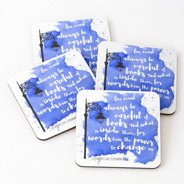 Item preview, Words have the power to change us - Cassandra Clare designed and sold by inkandmadness.