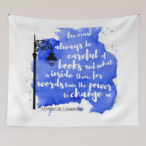Item preview, Words have the power to change us - Cassandra Clare designed and sold by inkandmadness.