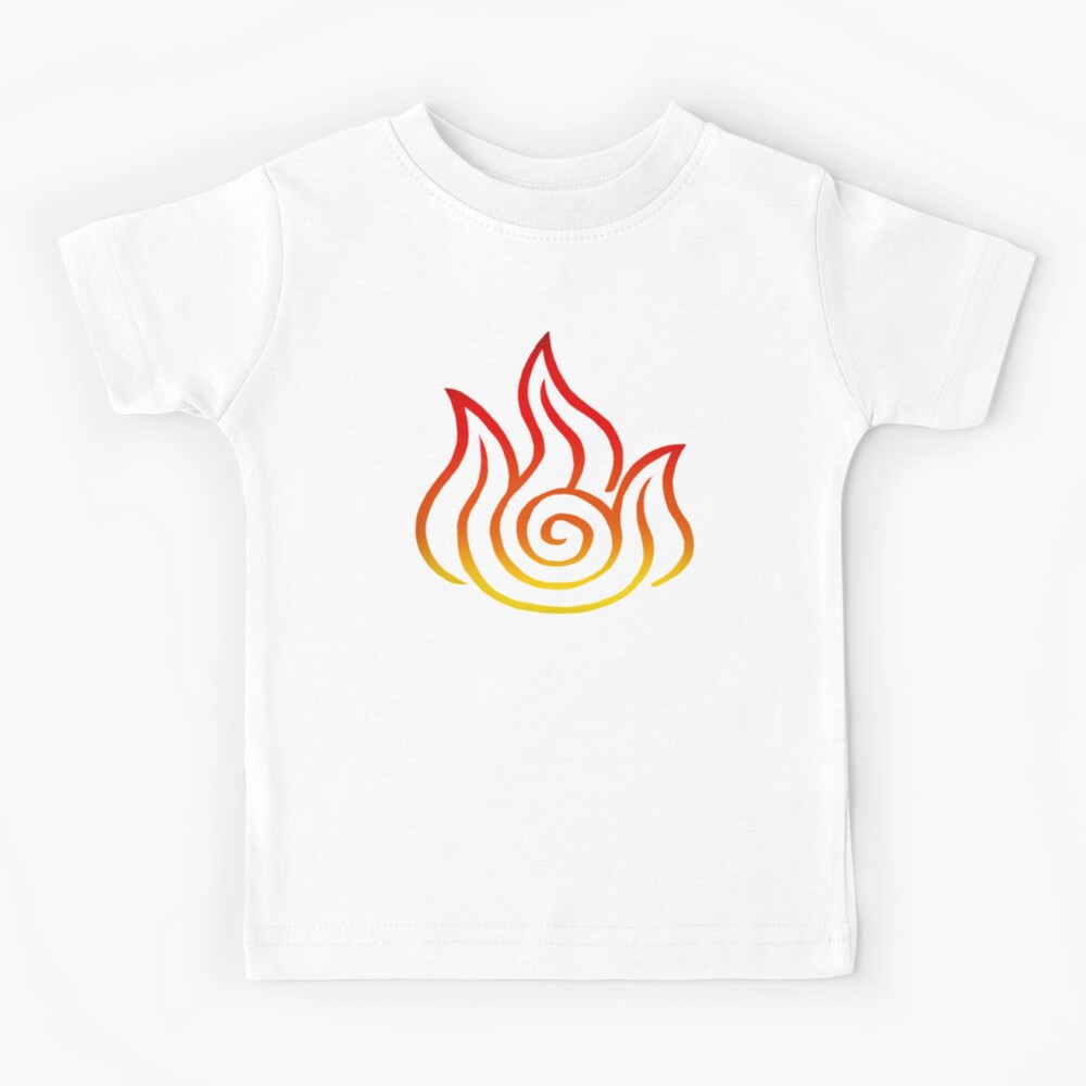 Firebending Logo Kids T Shirt For Sale By Alphaofthepack Redbubble