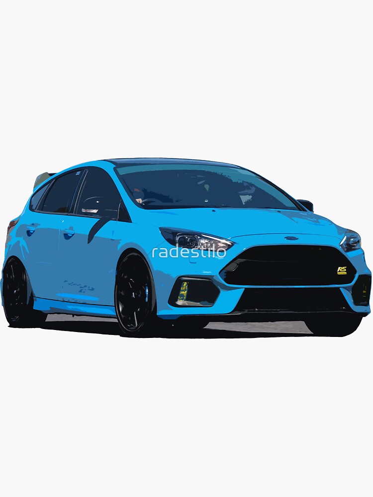 Thumbnail 3 of 3, Sticker, Ford Focus RS designed and sold by radestilo.