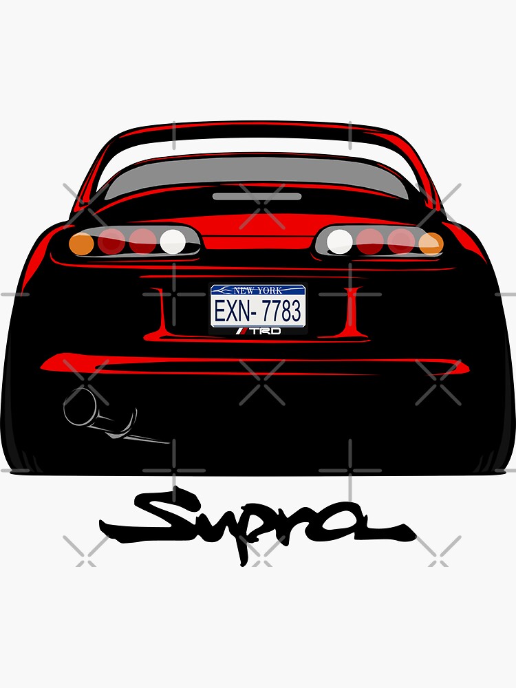 "Toyota Supra SE" Sticker for Sale by w1gger Redbubble
