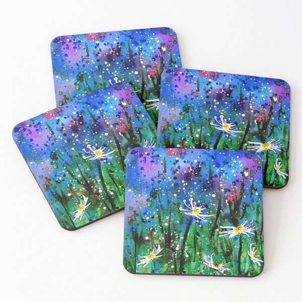 Item preview, Daisy Field at Night designed and sold by Sebastian Grafmann.