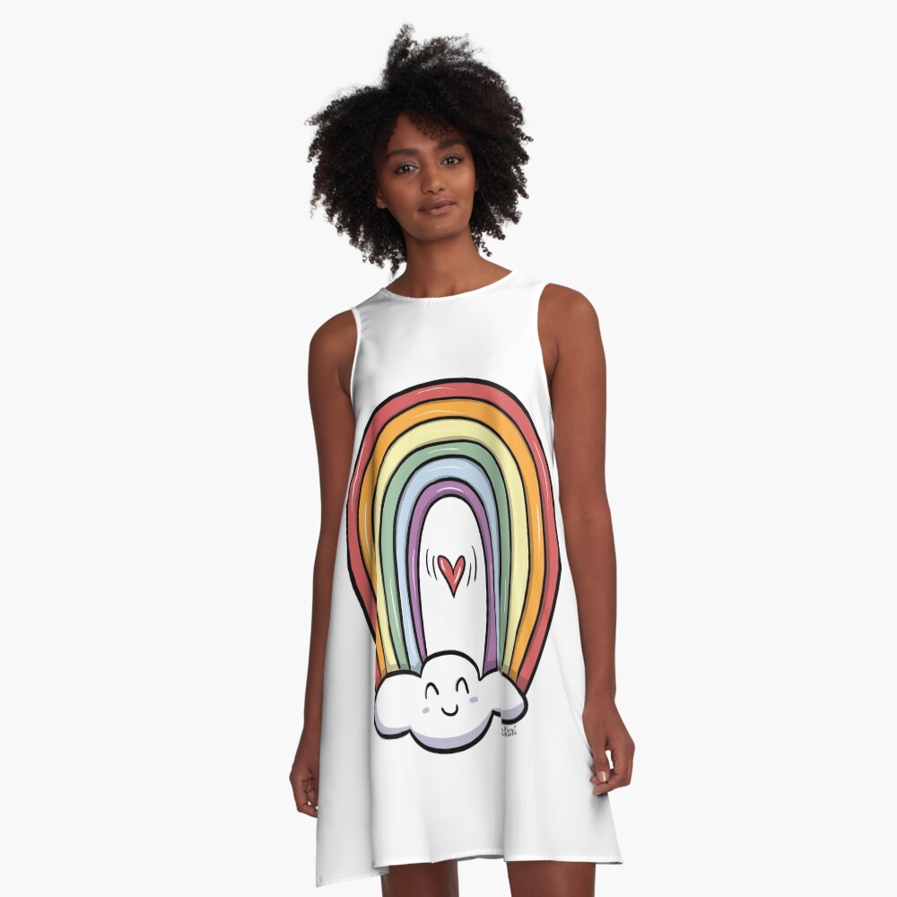 PASARÁ Vestido acampanado