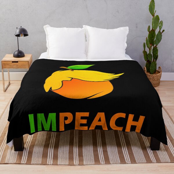 Item preview, ImPeach Funny Peach Face - Anti Trump designed and sold by Mfk Clothes.