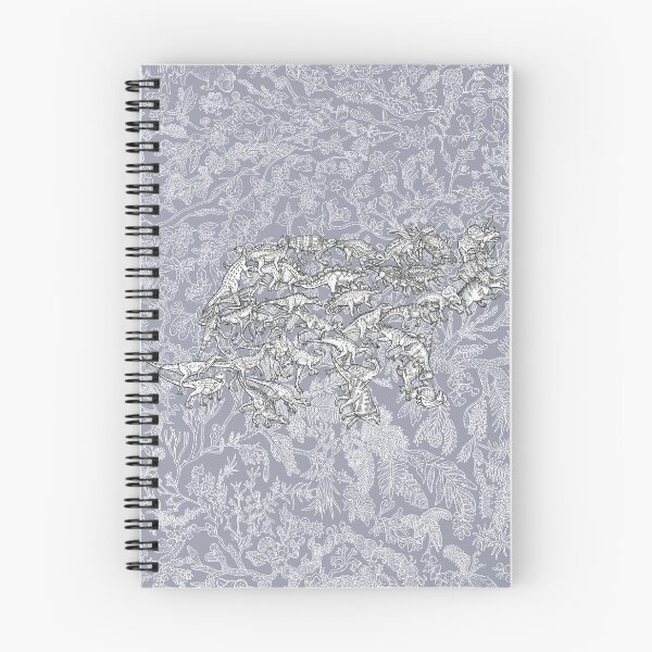 Item preview, Ornithischia - Triceratops - Dinosaurs - Evolution - Blue Background designed and sold by EvolutionPoster.