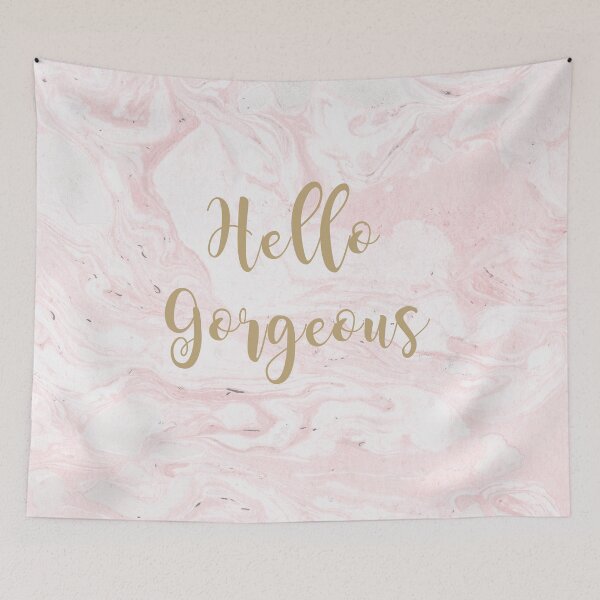 Item preview, Hello gorgeous pink marble designed and sold by Jenmag.