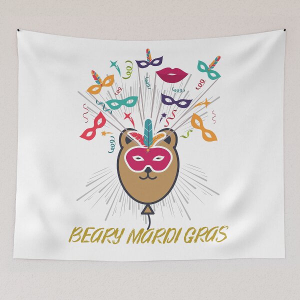 Item preview, Beary Mardi Gras designed and sold by Ndigwan.