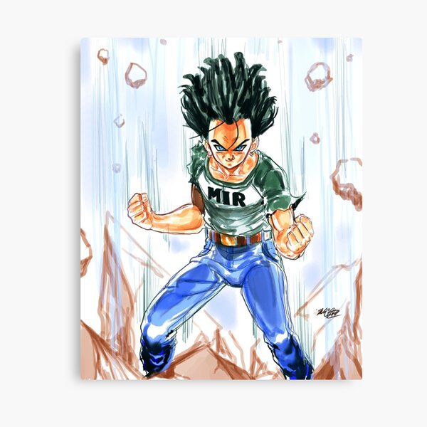 Android 17 Canvas Prints Redbubble - the most op character the grand priest roblox dragon ball