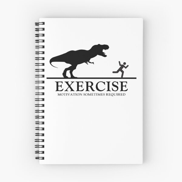 Item preview, Exercise Motivation Sometimes Required TRex Personal Trainer Shirt Gear designed and sold by DynamicDesign.