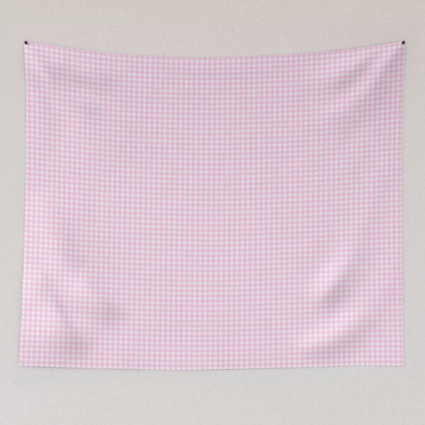 Item preview, Pink And White Gingham Check Pattern designed and sold by Artification.
