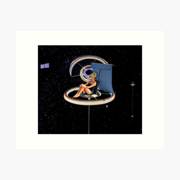 Item preview, Chillin at the space station designed and sold by Gyroneese.