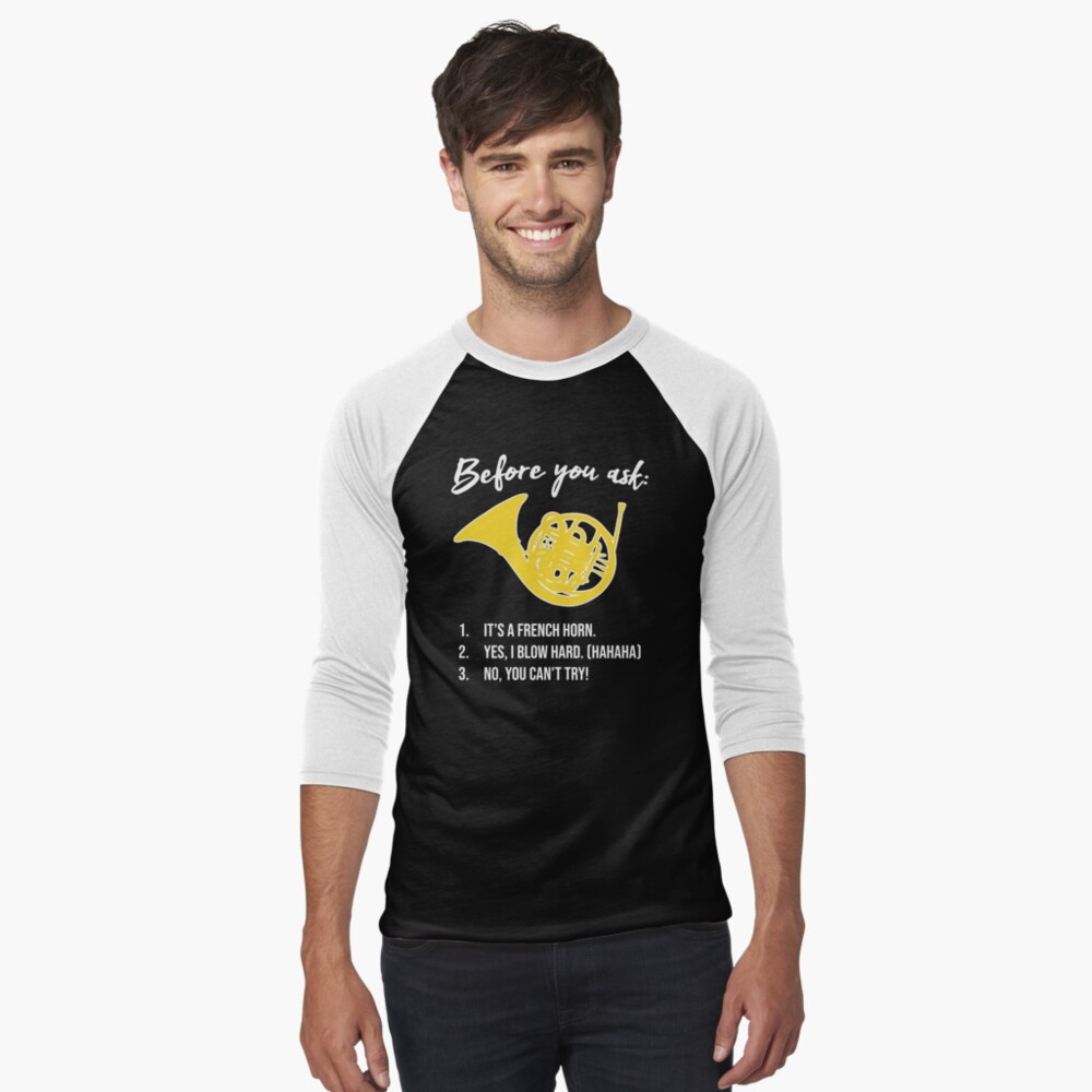 Artikel-Vorschau von Baseballshirt mit 3/4-Arm, designt und verkauft von HEJAshirts.