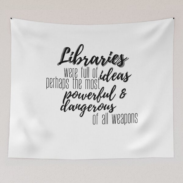Item preview, Libaries Quote ToG designed and sold by thecaitycat.