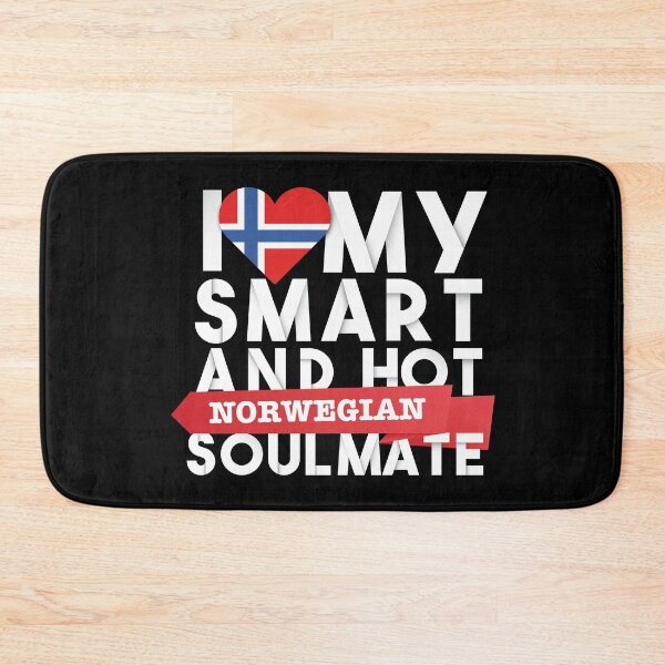 Item preview, I love my smart and hot Norvegian soulmate designed and sold by Urosek.