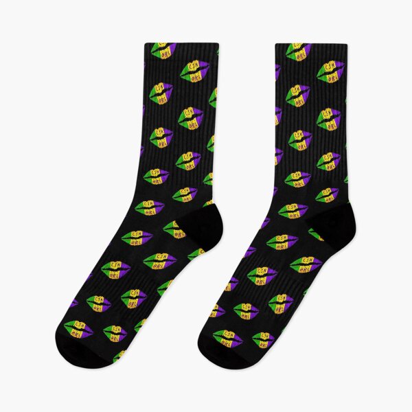 Item preview, CJN GRL Mardi Gras Lips designed and sold by RiffXS.