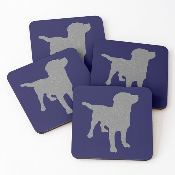 Item preview, Grey dog silhouette designed and sold by tetibright.