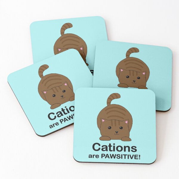 Item preview, Cations are Pawsitive! Brown Cat designed and sold by alisadesigns.