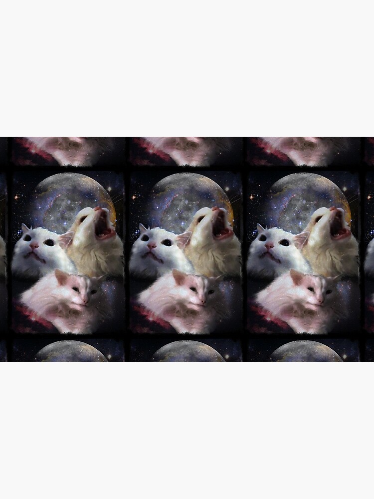 Thumbnail 6 of 6, Coffee Mug, Triple Thurston Moon Cats! designed and sold by Thurstonwaffles.