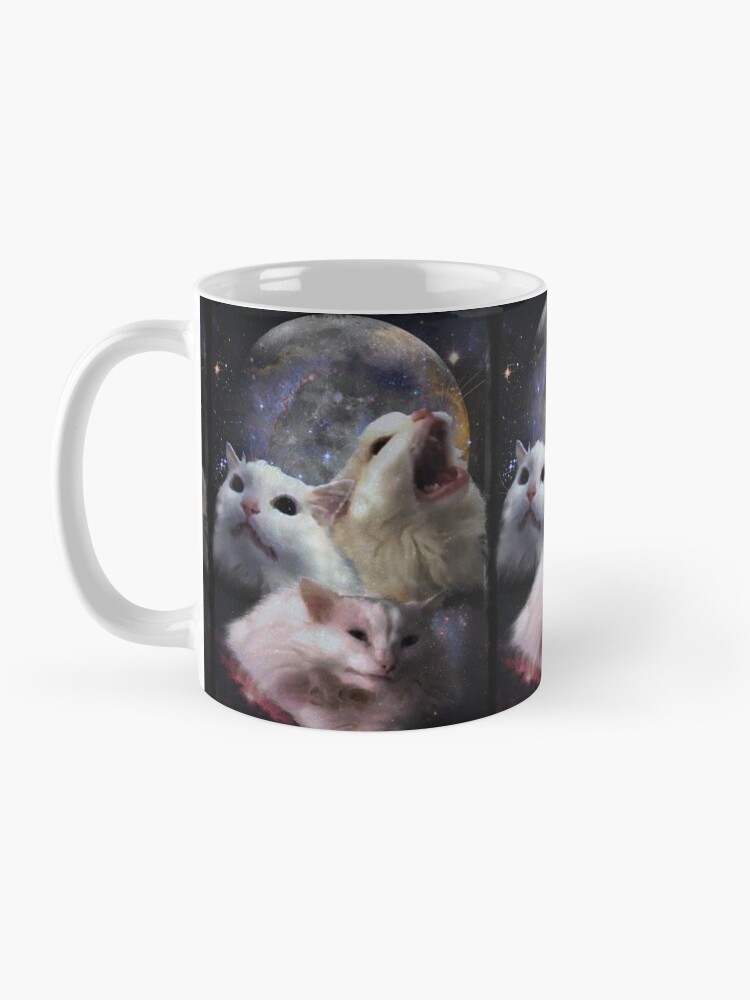 Alternate view of Triple Thurston Moon Cats! Coffee Mug