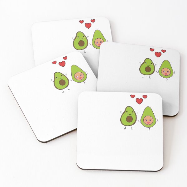 Item preview, Avocado Couples Pocket  designed and sold by SparkleLiveLife.