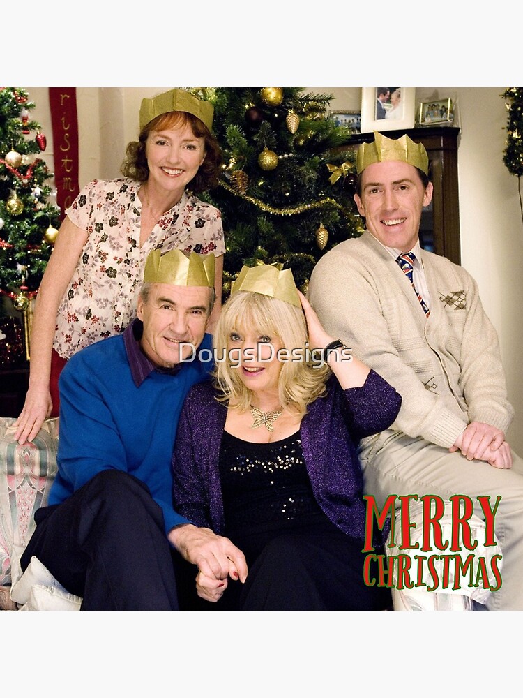 "Gavin and Stacey Christmas Special Gwen, Bryn, Pam and Mick" Canvas