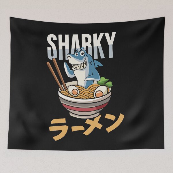 Item preview, Sharky Ramen designed and sold by SamMeow.
