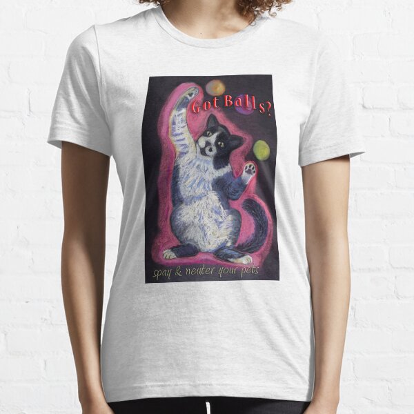 Got Balls? Juggling Cat Essential T-Shirt