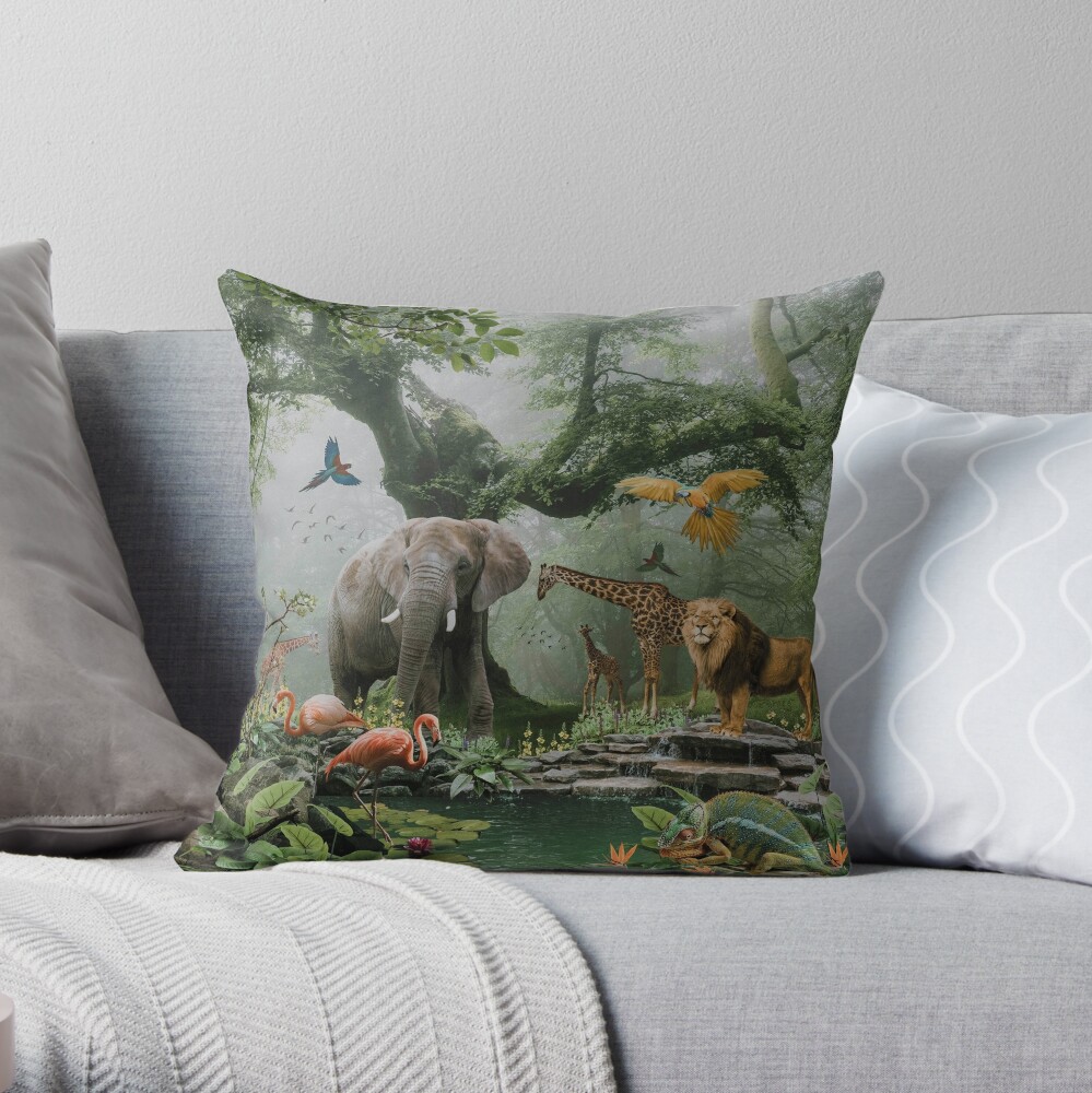 PROJECT PARADISE Throw Pillow