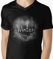 In love with Winter a beautiful season V-Neck T-Shirt