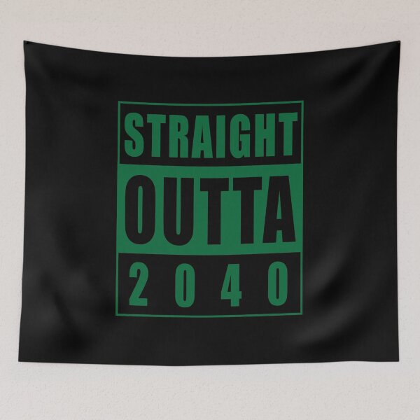 Item preview, Straight Out of 2040 designed and sold by CatsBag.