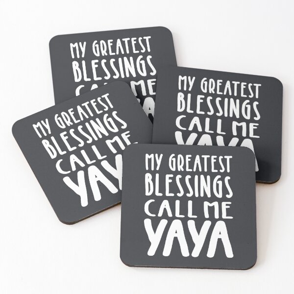 Item preview, My Greatest Blessings Call Me Yaya Grandma Gift designed and sold by cidolopez.