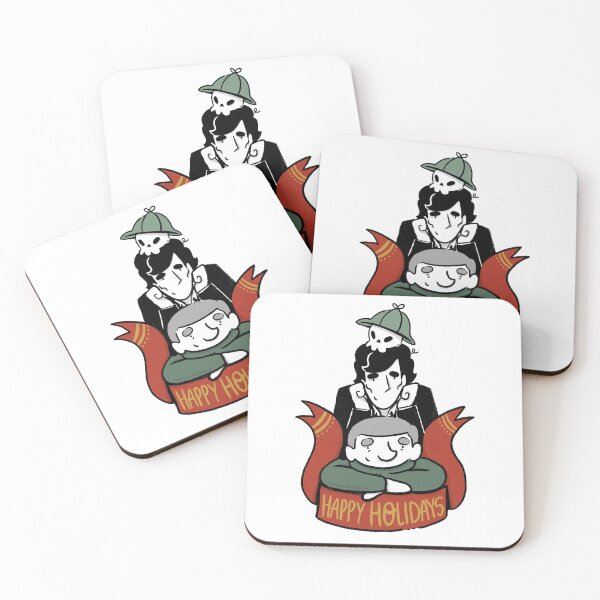 Item preview, Happy Holidays Johnlock designed and sold by Thinkanddoodle.