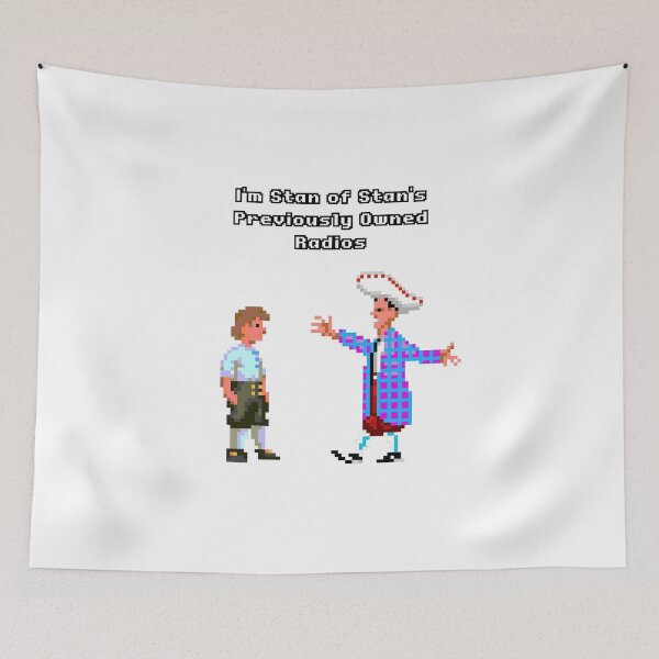 Item preview, Monkey Island - Stan (radios) designed and sold by Radical-Squid.
