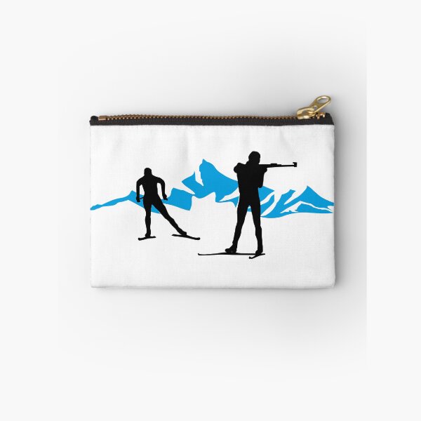 Item preview, Biathlon - biathletes and mountains designed and sold by claudiasartwork.