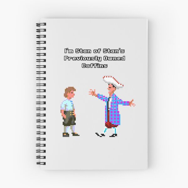 Item preview, Monkey Island - Stan (coffins) designed and sold by Radical-Squid.