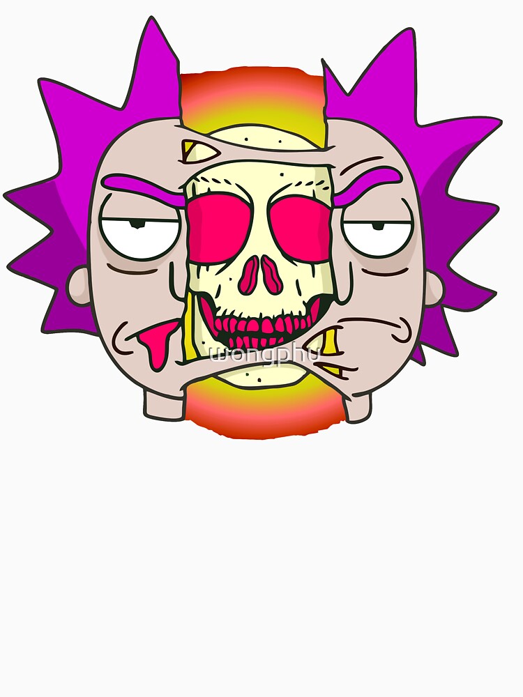 Rick Sanchez from Rick and Morty. Special trippy design. by wongphu