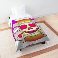 Rick Sanchez from Rick and Morty. Special trippy design. Comforter