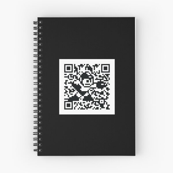 Artikelvorschau, Mega Man QR-Code 8-Bit-Kunst entworfen und verkauft von OldDannyBrown.