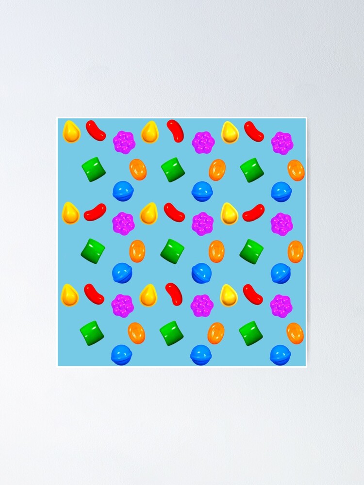 Candy Crush Poster for Sale by TobyDoherty