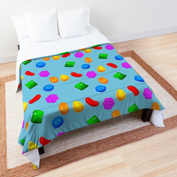 candy crush bed sheet