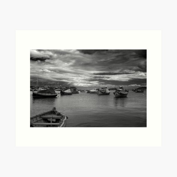 Cloudy Art Print