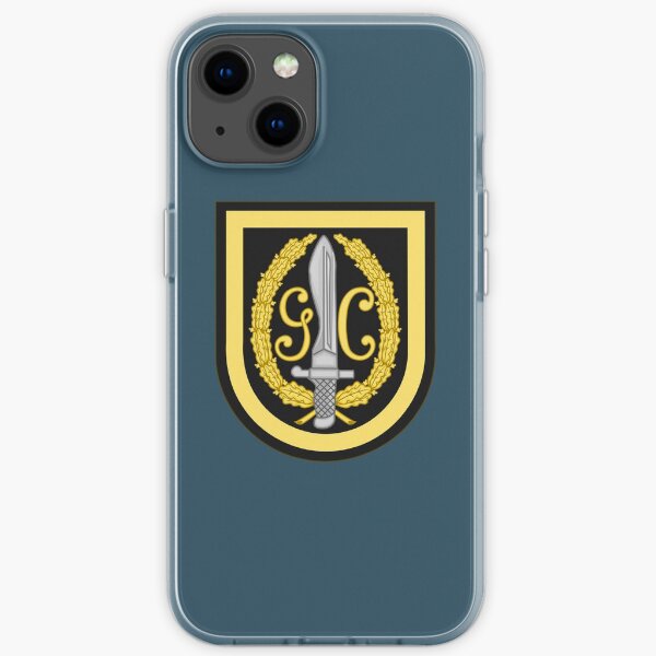 Grupo de Acción Rápida - Guardia Civil española Funda blanda para iPhone