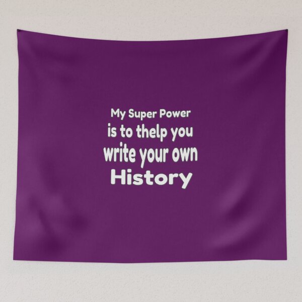 Item preview,  My Super Power is to help you write your own story - coaching - motivation - positive quotes - inspiration designed and sold by Ralek.