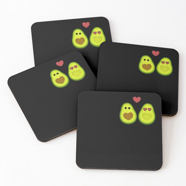 Item preview, Avocado Couples Love Pocket  designed and sold by SparkleLiveLife.
