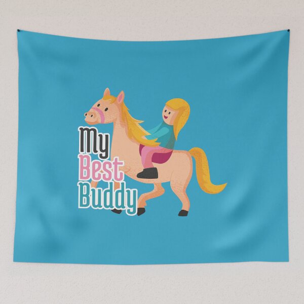 Item preview, Girl with horse, best friend designed and sold by DerSenat.