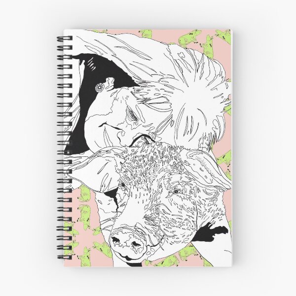 Item preview, Sanctuary - Woman + Pig - Be Kind - Kaleidoscope Pattern designed and sold by vernapoppy.