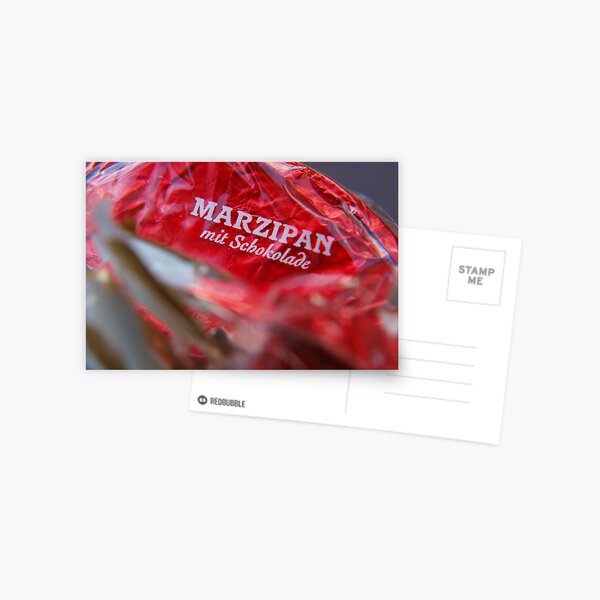 wrapped up red... Postcard
